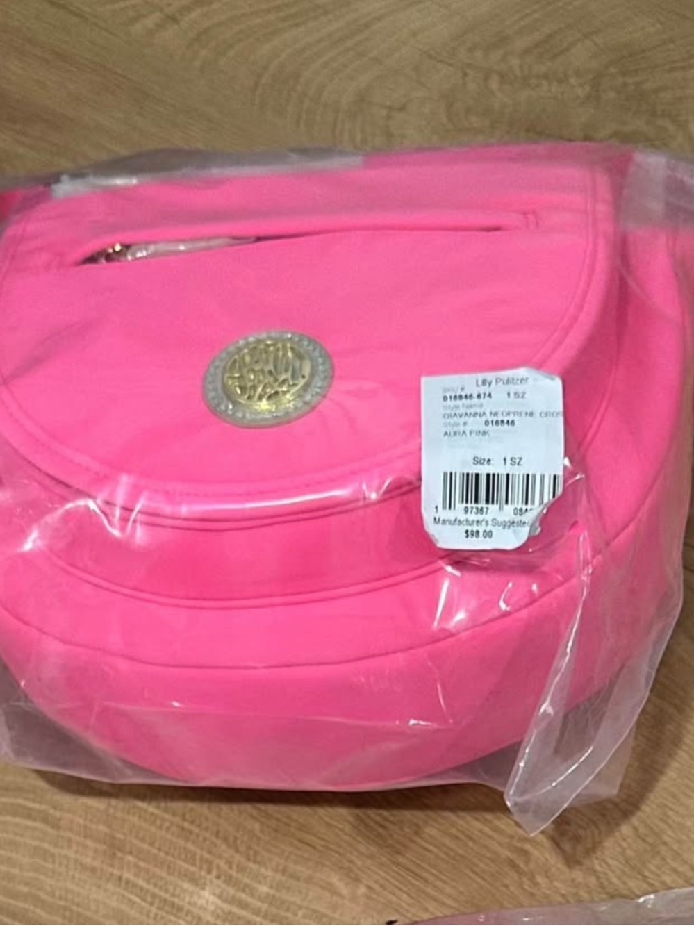 New! Lilly Pulitzer Pink Crossbody